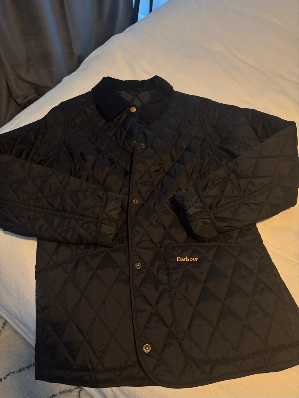 Barbour Black Annandale Quilted Lightweight womens Jacket